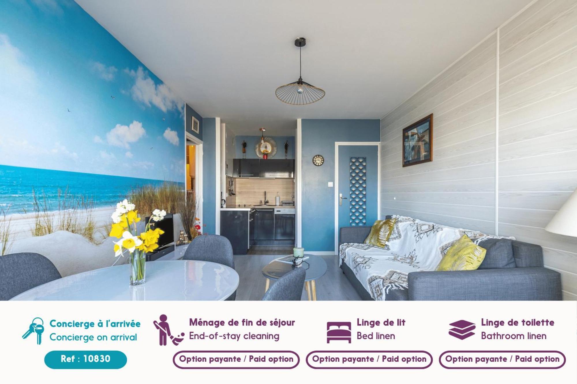 Magnifique Vue Sur L'Ocean- Appartement Pour 2 Plage-des-Demoiselles Zewnętrze zdjęcie